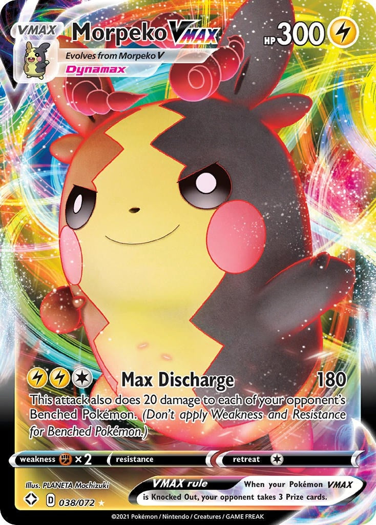 Image for Morpeko VMAX (038/072) (SHF) - Pokemon