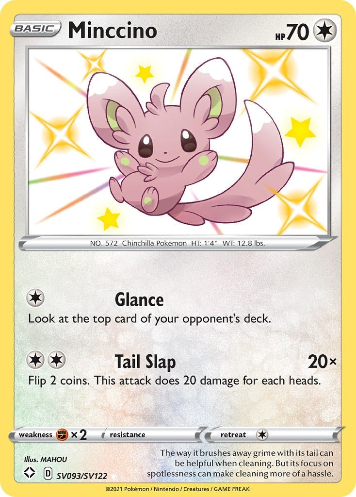 Image for Minccino (SV093/SV122) (SHFSV) - Pokemon