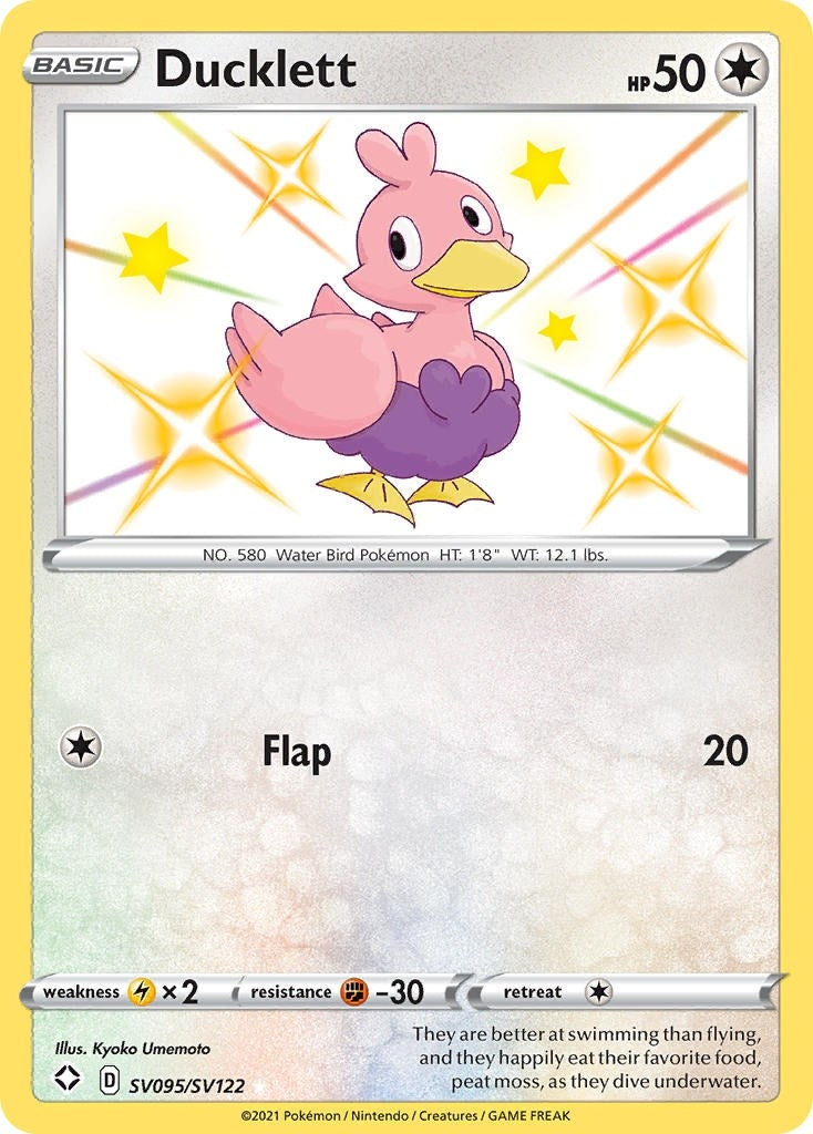 Image for Ducklett (SV095/SV122) (SHFSV) - Pokemon