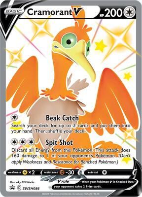 Image for Cramorant V - SWSH086 (SWSH086) (SWSD) - Pokemon