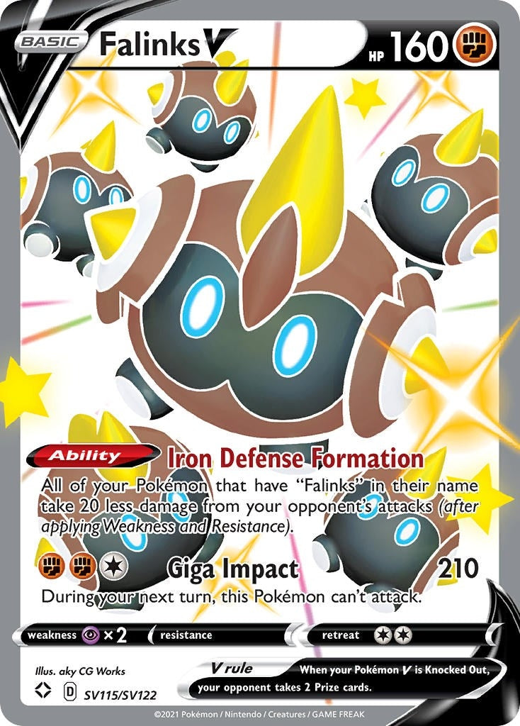 Image for Falinks V (SV115/SV122) (SHFSV) - Pokemon