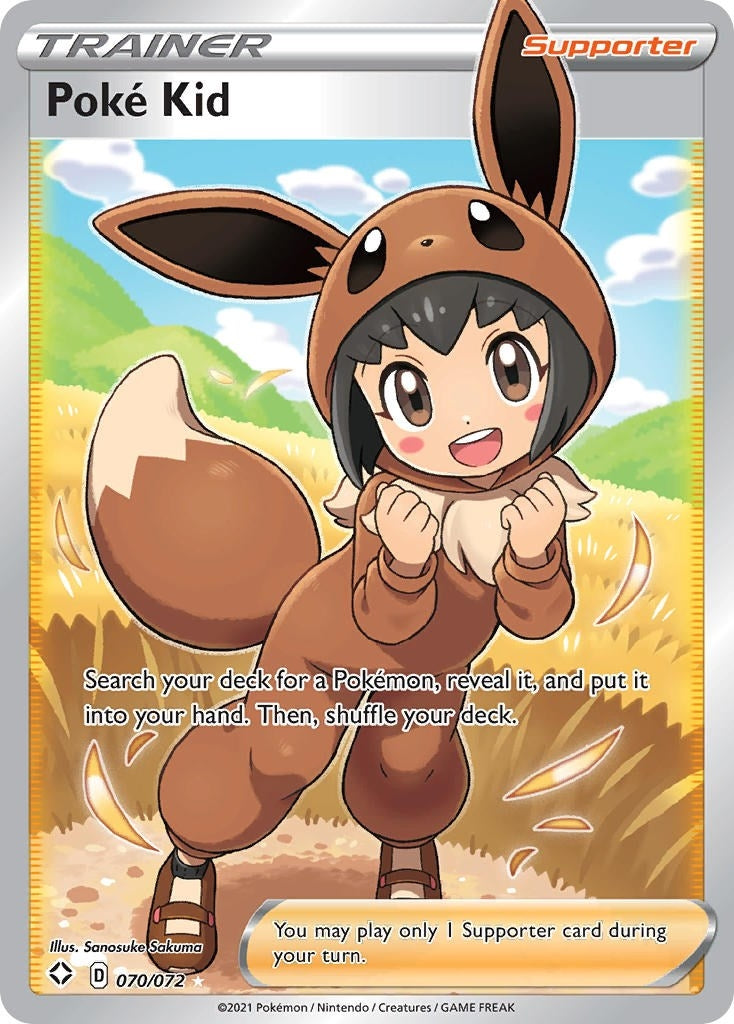 Image for Poke Kid (Full Art) (070/072) (SHF) - Pokemon