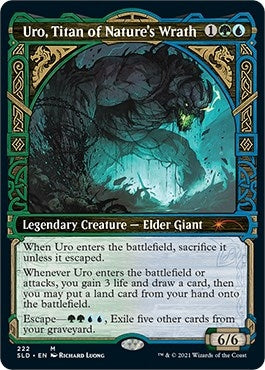 Image for Uro, Titan of Nature's Wrath (222) - Magic: The Gathering