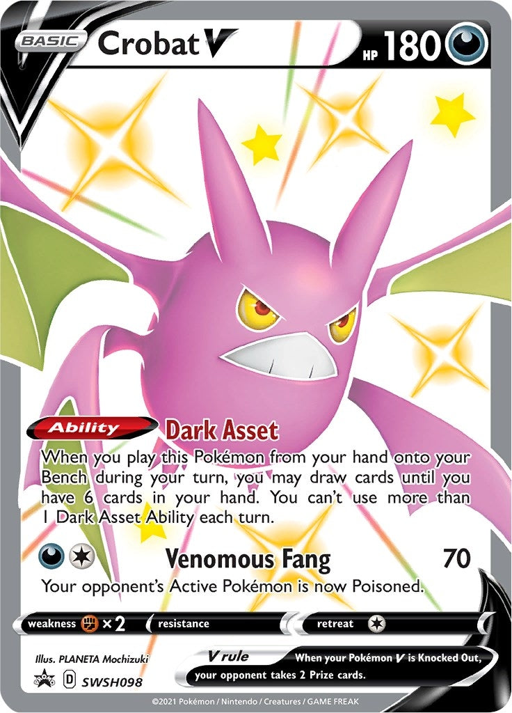 Image for Crobat V - SWSH098 (SWSH098) (SWSD) - Pokemon
