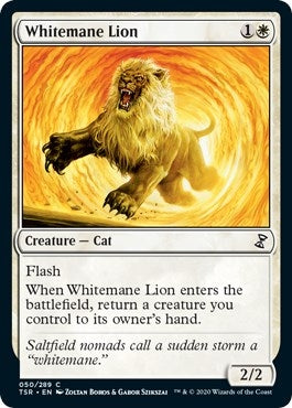 Image for Whitemane Lion (50) (TSR) - Magic: The Gathering