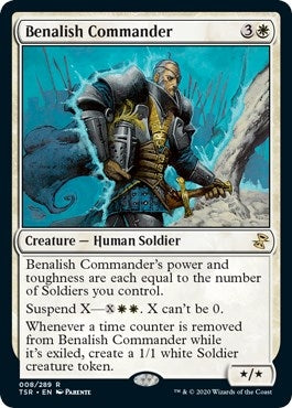Image for Benalish Commander (8) (TSR) - Magic: The Gathering