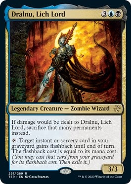 Image for Dralnu, Lich Lord (251) (TSR) - Magic: The Gathering