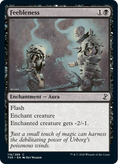 Image for Feebleness (116) - Magic: The Gathering
