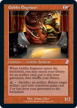 Image for Goblin Engineer (345) (TSR) - Magic: The Gathering