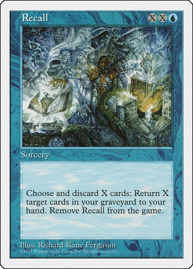 Image for Recall - Magic: The Gathering