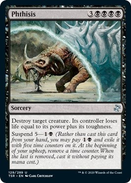 Image for Phthisis (129) (TSR) - Magic: The Gathering