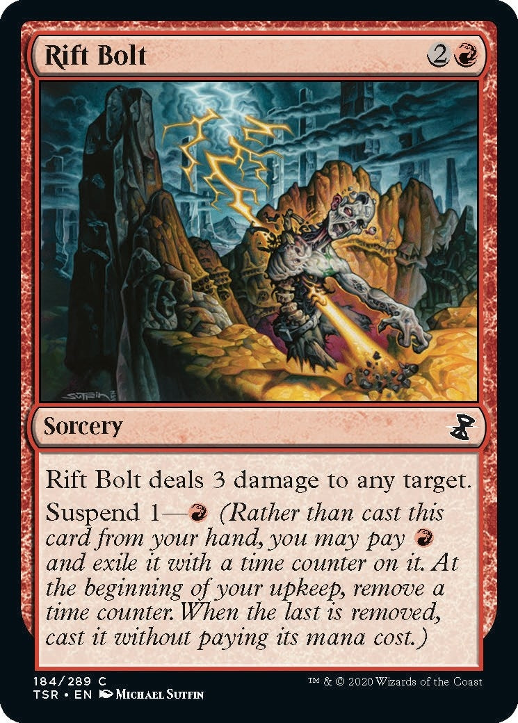 Image for Rift Bolt (184) (TSR) - Magic: The Gathering