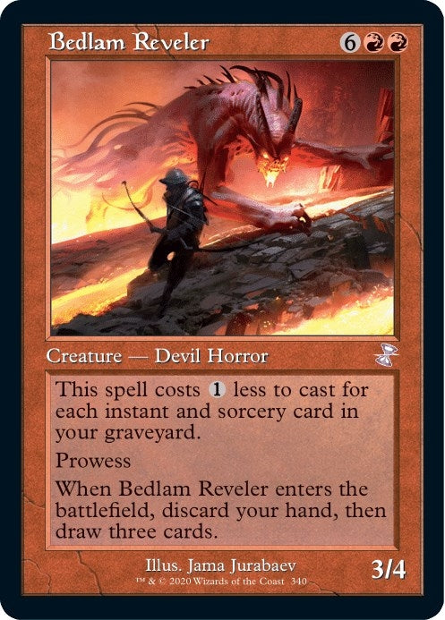 Image for Bedlam Reveler (340) (TSR) - Magic: The Gathering
