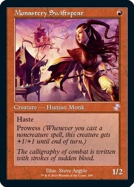 Image for Monastery Swiftspear (349) - Magic: The Gathering
