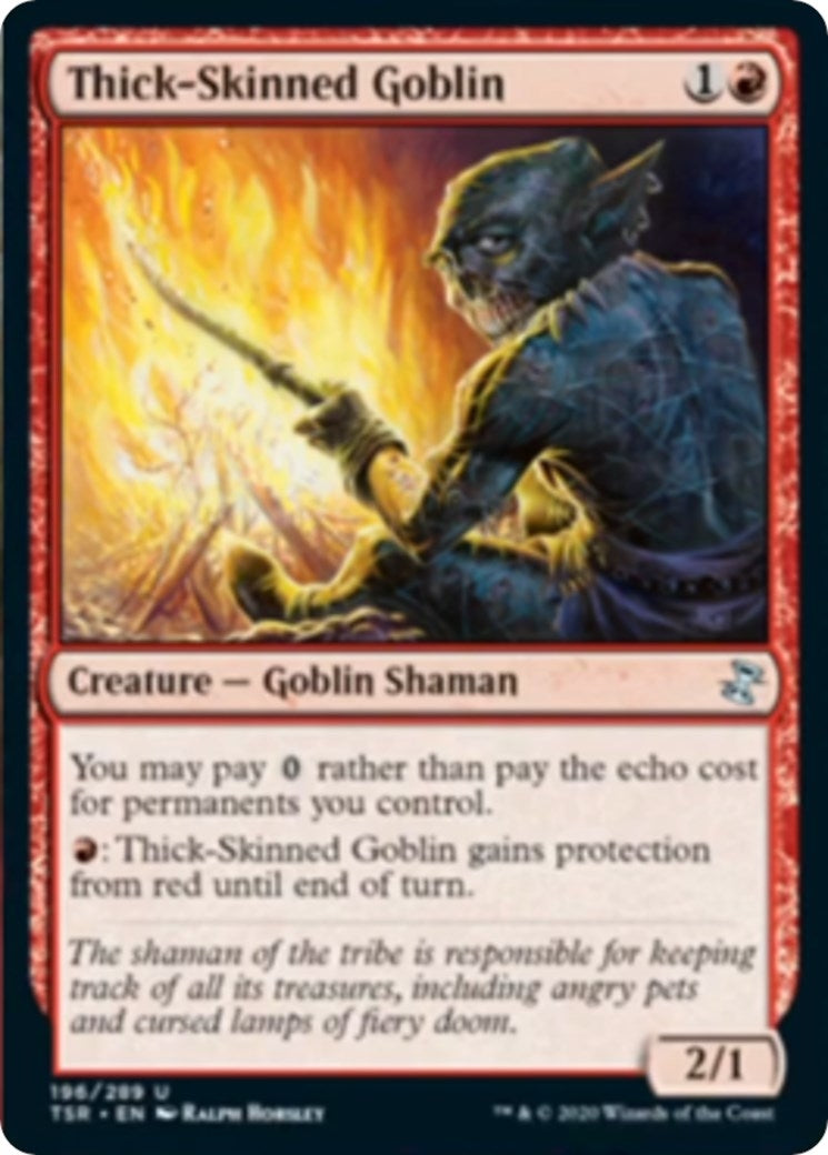 Image for Thick-Skinned Goblin (196) (TSR) - Magic: The Gathering