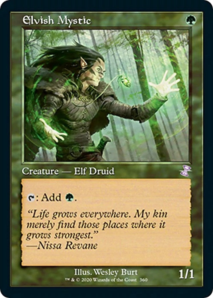 Image for Elvish Mystic (360) (TSR) - Magic: The Gathering