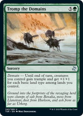 Image for Tromp the Domains (242) - Magic: The Gathering
