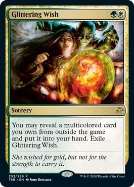 Image for Glittering Wish (253) (TSR) - Magic: The Gathering