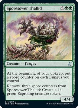 Image for Sporesower Thallid (231) (TSR) - Magic: The Gathering