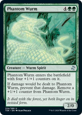 Image for Phantom Wurm (224) (TSR) - Magic: The Gathering