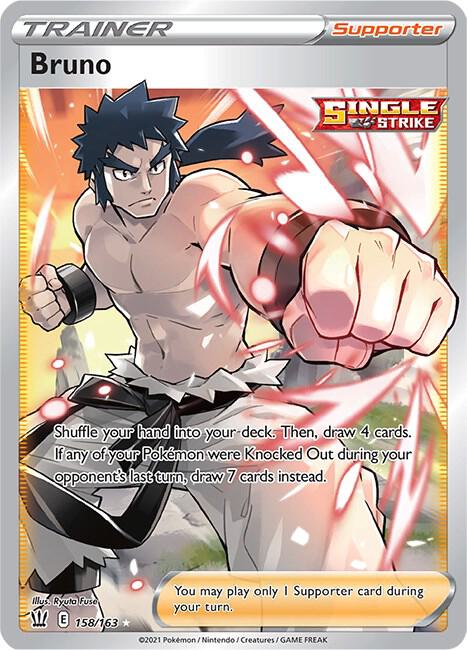 Image for Bruno (Full Art) (158/163) (SWSH05) - Pokemon