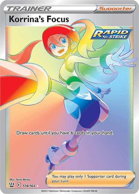 Image for Korrina's Focus (Secret) (174/163) (SWSH05) - Pokemon