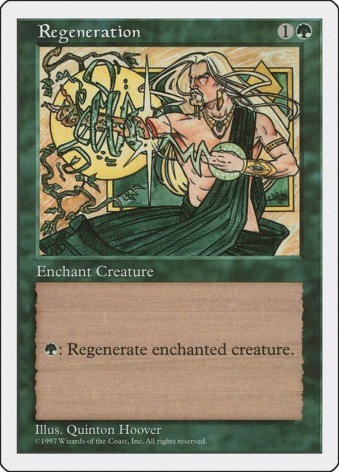 Image for Regeneration - Magic: The Gathering