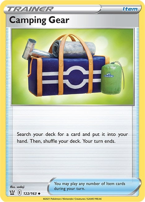 Image for Camping Gear (122/163) (SWSH05) - Pokemon
