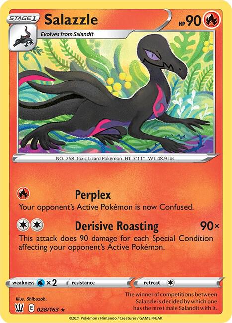 Salazzle (028/163) (SWSH05)