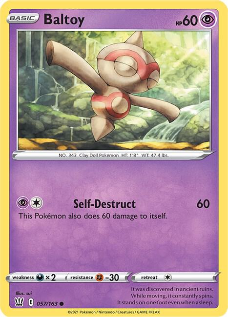 Baltoy (057/163) (SWSH05)