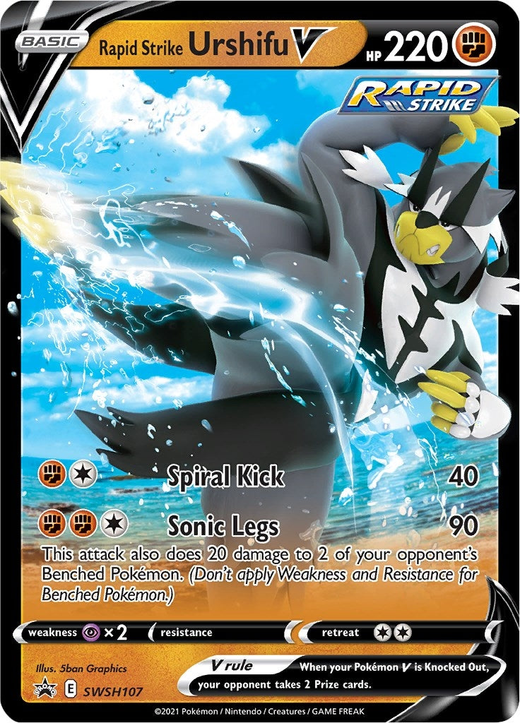 Image for Rapid Strike Urshifu V - SWSH107 (SWSH107) (SWSD) - Pokemon