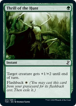 Image for Thrill of the Hunt (241) (TSR) - Magic: The Gathering