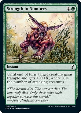 Image for Strength in Numbers (233) (TSR) - Magic: The Gathering