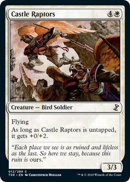 Image for Castle Raptors (12) - Magic: The Gathering