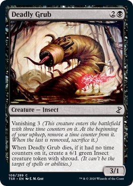 Image for Deadly Grub (108) (TSR) - Magic: The Gathering