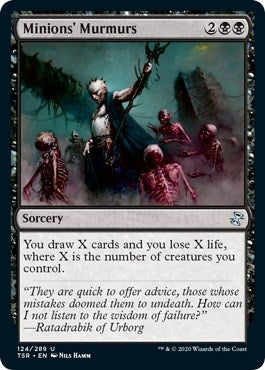 Image for Minions' Murmurs (124) - Magic: The Gathering