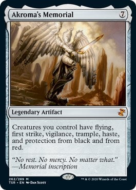 Image for Akroma's Memorial (262) (TSR) - Magic: The Gathering
