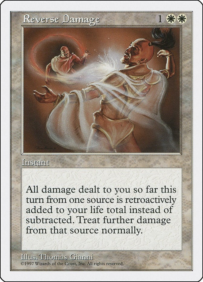 Image for Reverse Damage - Magic: The Gathering