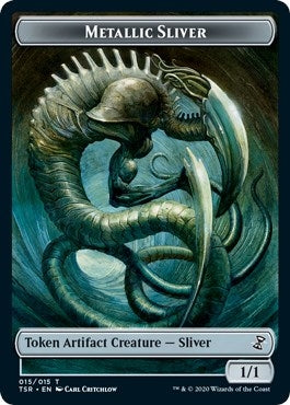 Image for Metallic Sliver Token (15) (TSR) - Magic: The Gathering