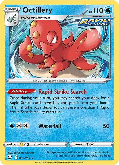 Image for Octillery (037/163) (PR) - Pokemon