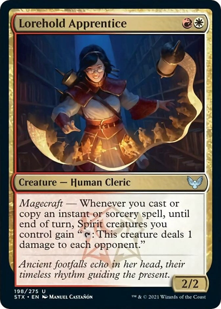 Image for Lorehold Apprentice (198) (STX) - Magic: The Gathering