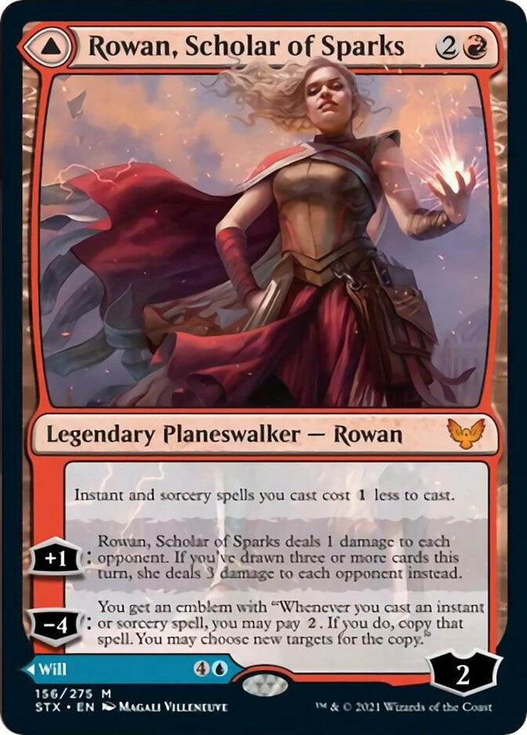 Image for Rowan, Scholar of Sparks (156) - Magic: The Gathering