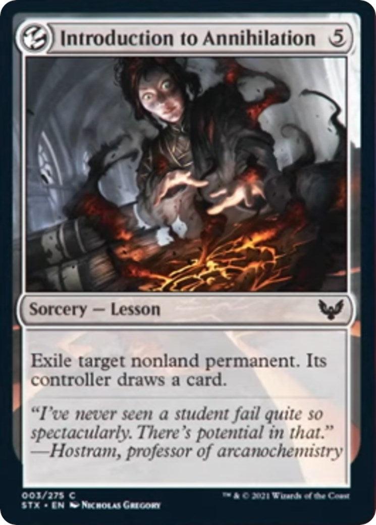 Image for Introduction to Annihilation (3) (STX) - Magic: The Gathering