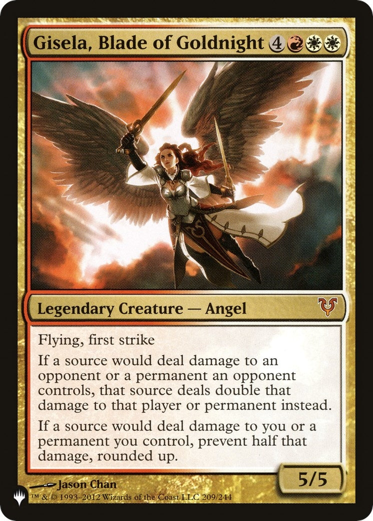 Image for Gisela, Blade of Goldnight (209/244) - Magic: The Gathering
