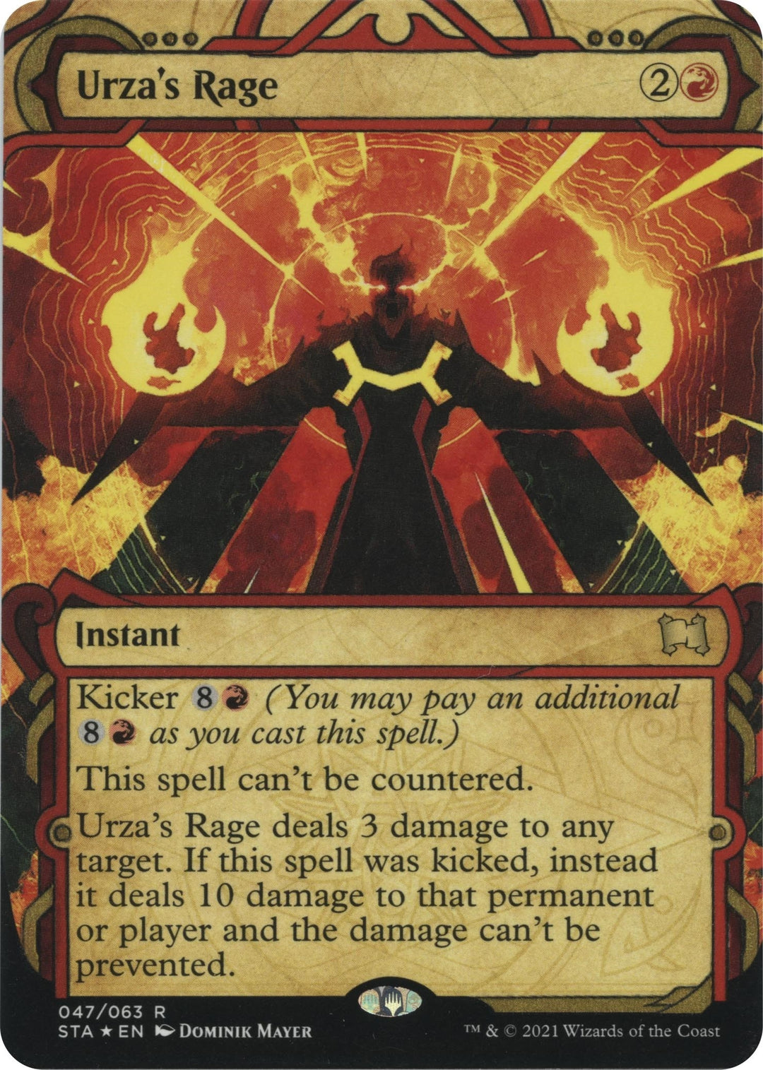 Image for Urza's Rage (Foil Etched) (47) (STA) - Magic: The Gathering