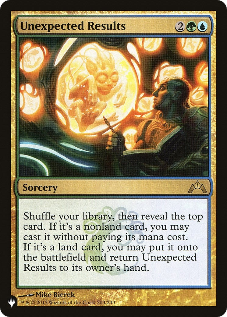 Image for Unexpected Results (203/249) (LIST) - Magic: The Gathering