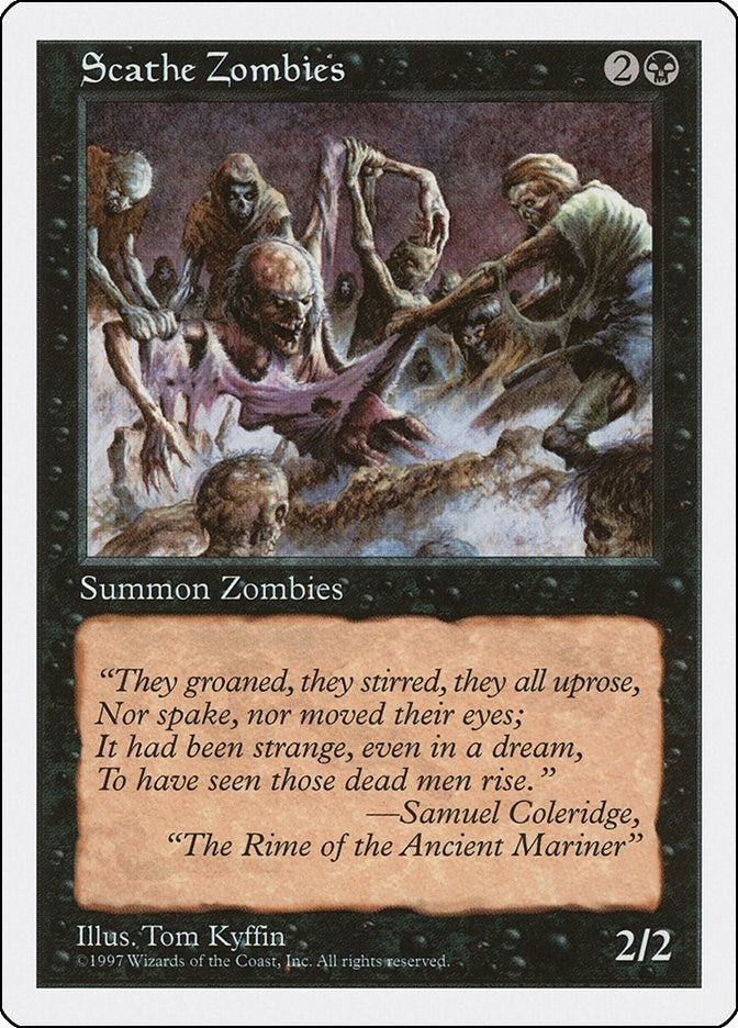 Image for Scathe Zombies - Magic: The Gathering