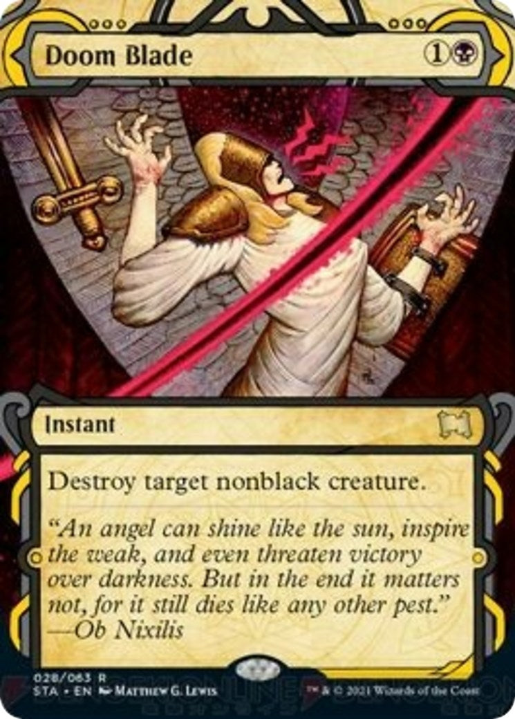 Image for Doom Blade (28) (STA) - Magic: The Gathering