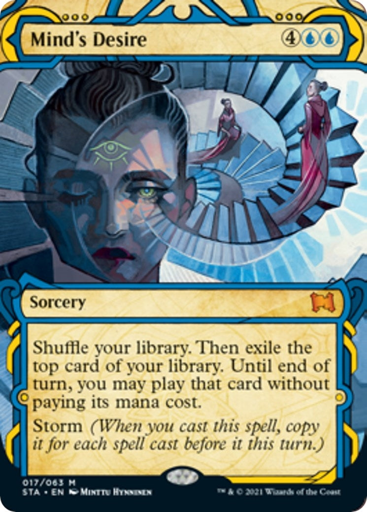Image for Mind's Desire (17) (STA) - Magic: The Gathering