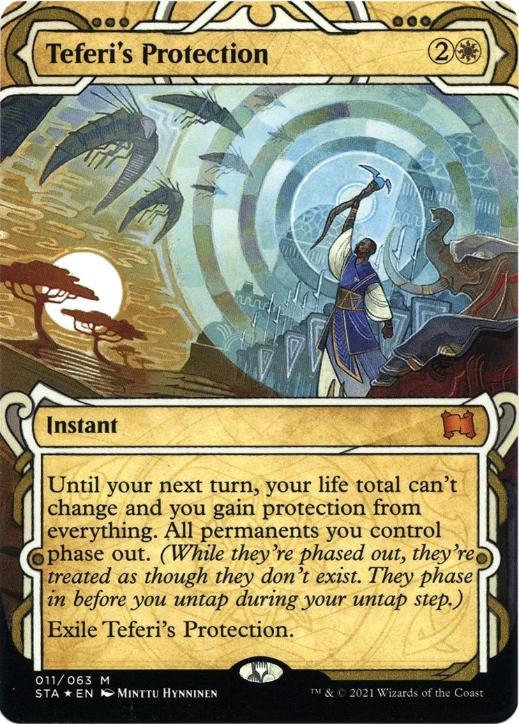 Image for Teferi's Protection (Foil Etched) (11) (STA) - Magic: The Gathering